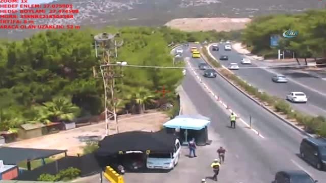 Bodrum'da Güvenlik Seviyesi Üst Düzeye Çıkarıldı... Güvenlik Önlemleri Havadan Böyle Görüntülendi