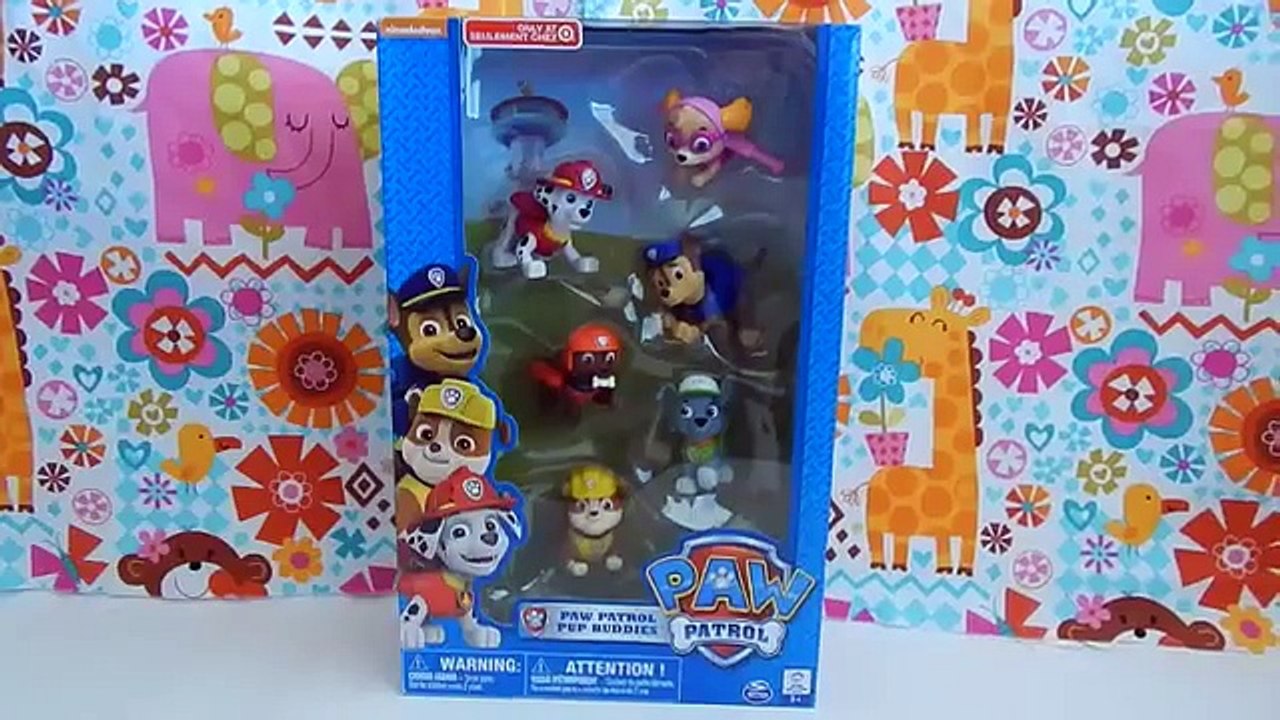 Target Exclusive PAW PATROL Pup Buddies Toy Set Unboxing