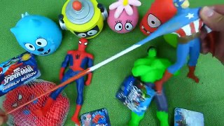 Marvel Avengers Life Like Spider Man Hulk Captain America Stretchable Squishy Stretch Toys