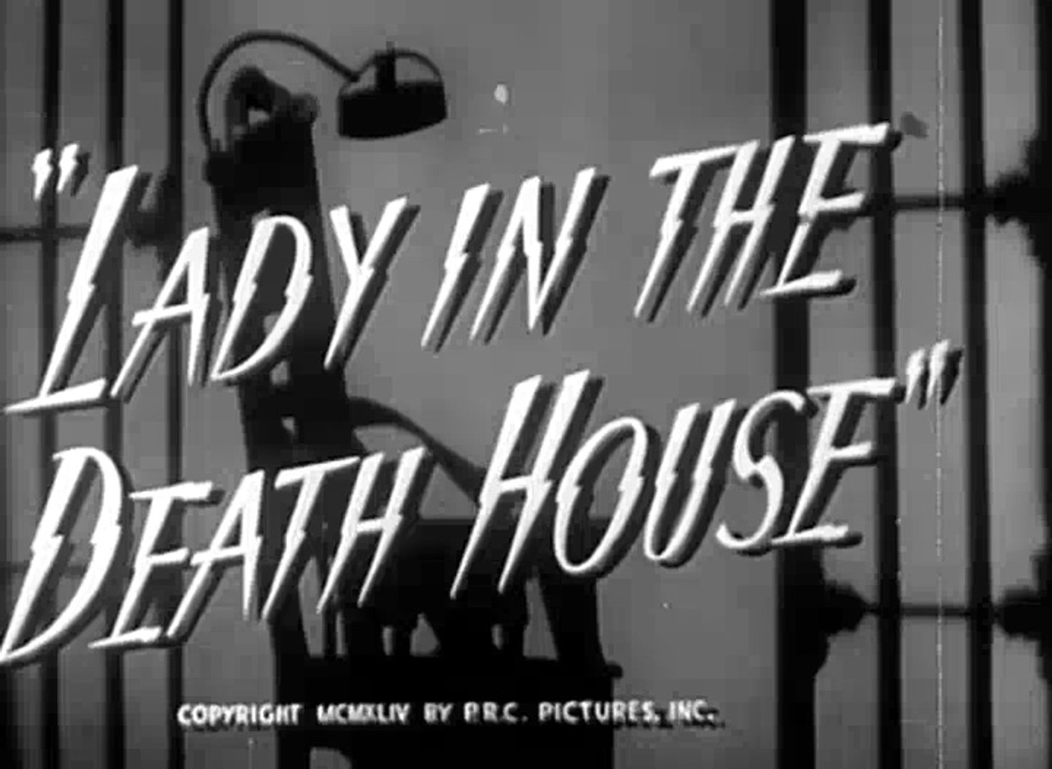 Lady in the Death House (1944) Crime Drama Movie