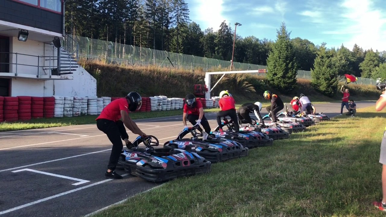Francorchamps: les Borlée fans de vitesse aussi en karting pour Cap 48