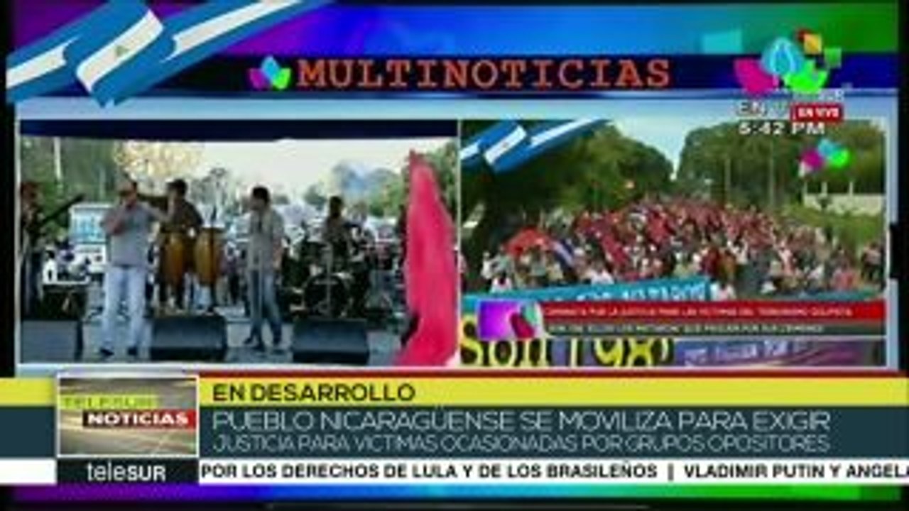 Nicaragua: exigen justicia para las víctimas de la violencia