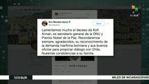 Evo Morales ofrece condolencias tras el fallecimiento de Kofi Annan