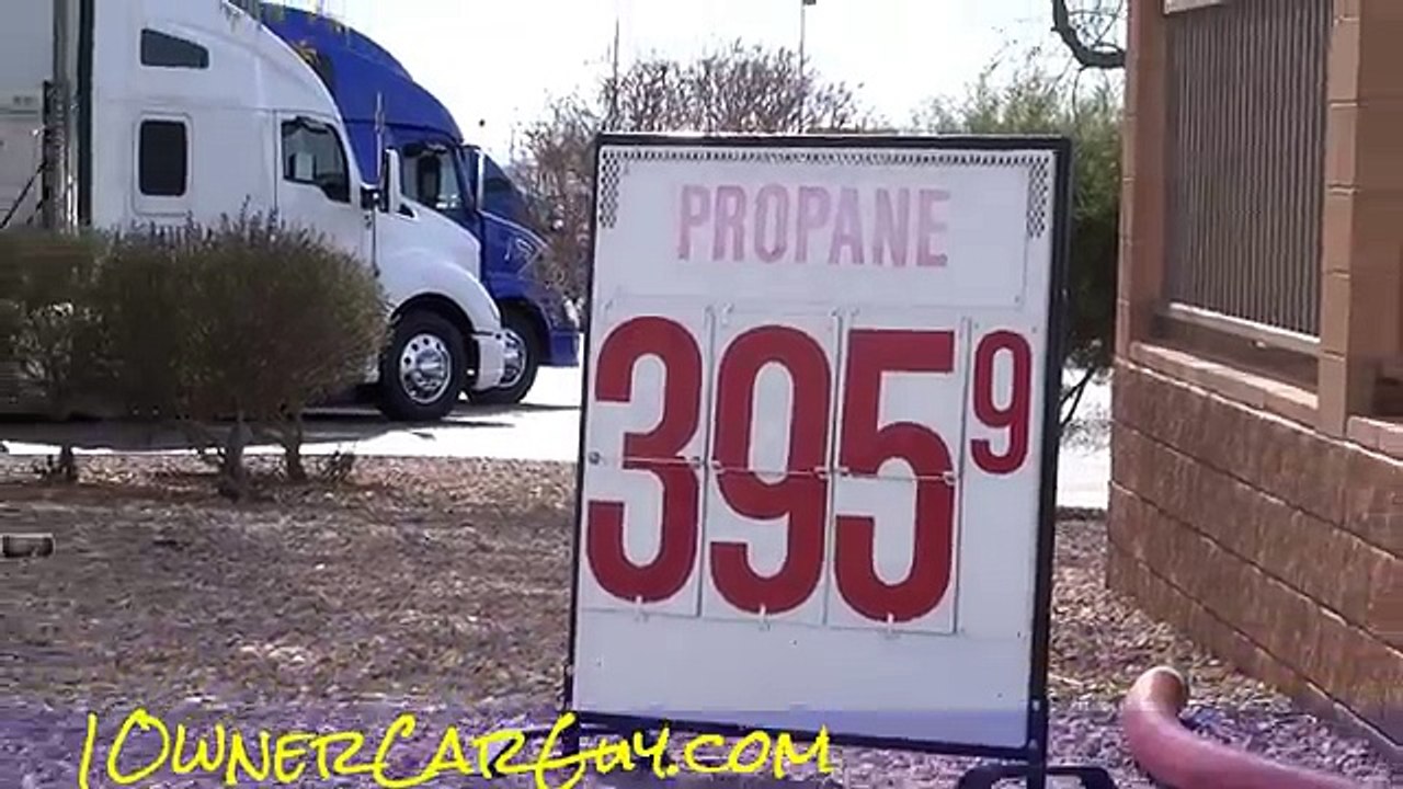 Diesel Vs Petrol Gas Filling Station LPG Propane Video Comparison