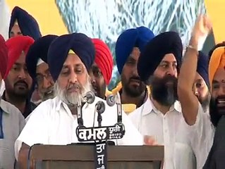 sukhbir badal in hareyana