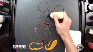 Mickey Mouse Pancake Art