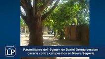 (VIDEO) Así es como paramilitares y policías orteguistas andan secuestrando a campesinos que participan en marchas en Nueva Segovia, mientras el régimen asegura