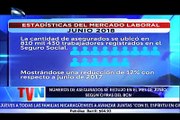 Según los registros administrativos del Instituto Nicaragüense de Seguridad Social, la cantidad de asegurados hasta junio se ubicó en 810 mil 430 trabajadores,