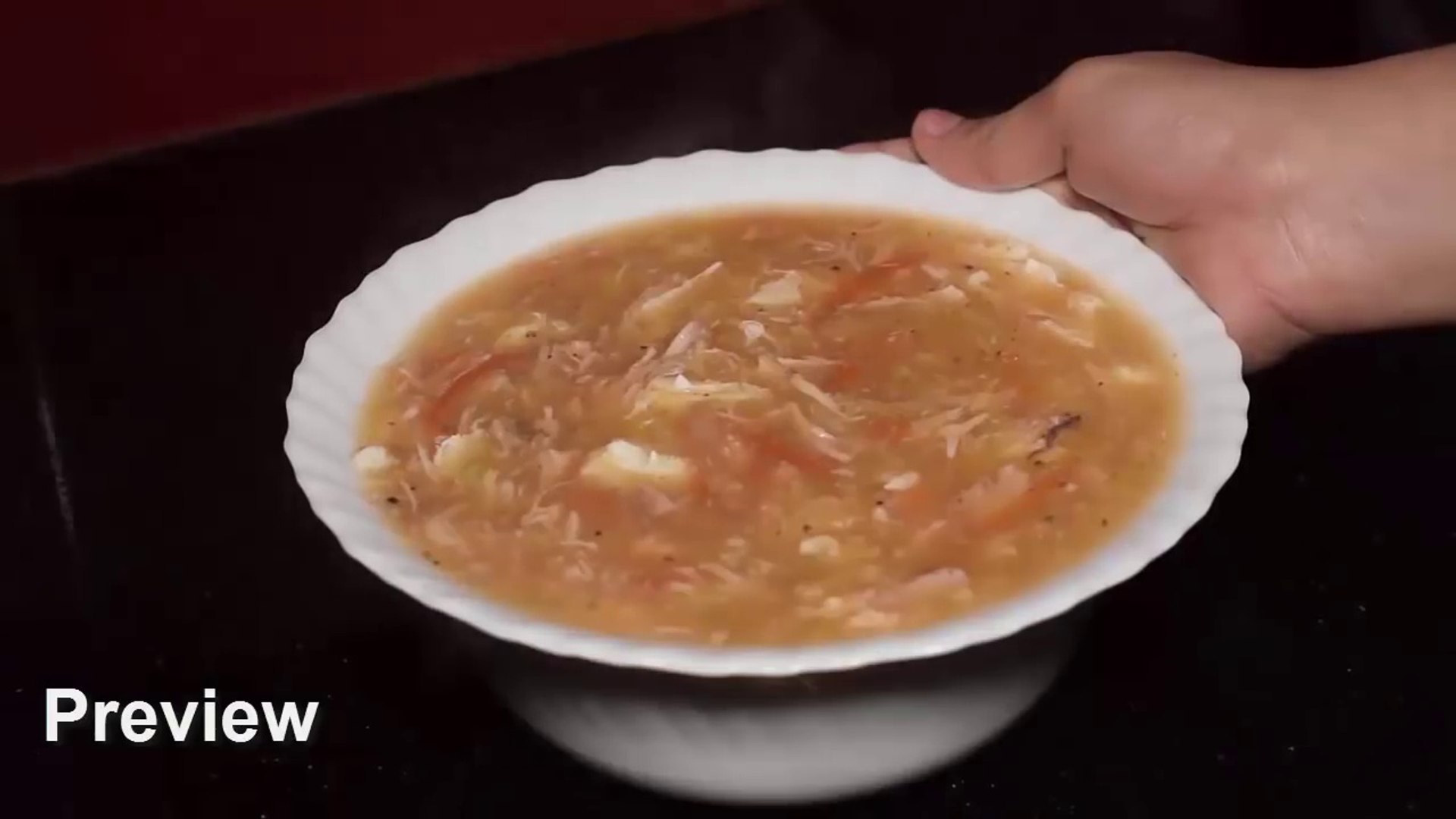 Chicken Hot And Sour Soup Soup Recipes Video Dailymotion