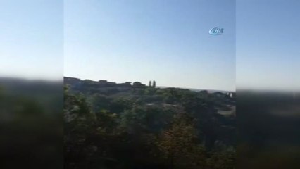 Yerleşim Alanına Yakın Yerde Çıkan Yangın Büyümeden Söndürüldü