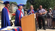 Intronisation à la confrérie des chevaliers de la baleine à Luc-sur-Mer