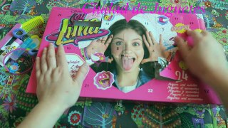 Soy Luna calendario adviento 24 sorpresas.