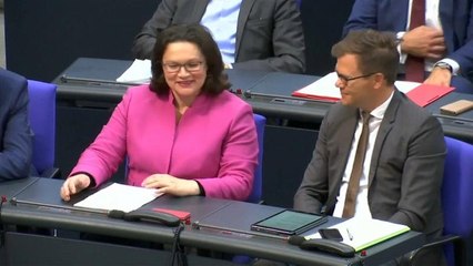 Wirtschaftskrise: SPD-Chefin Nahles will Türkei unterstützen