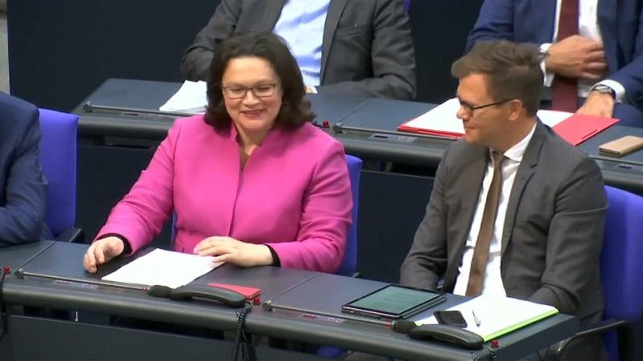 Wirtschaftskrise: spd-chefin nahles will türkei unterstützen