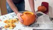 How to make a jack o lantern with Marty Moose