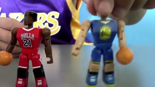 Giant NBA Play Doh Surprise Egg: C3 Construction NBA Toys Series 3 Blind Bags Figures Revi