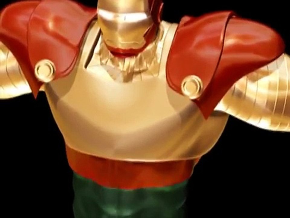 Iron Hulk dancing (robot dance)