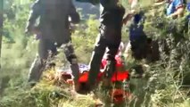 Doğa Yürüyüşünde Ayağı Kırılan Kişi Askeri Helikopterle Kurtarıldı - Bursa