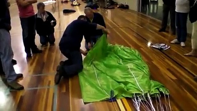 Parachute Repack Melbourne Hang Gliding Club