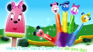 Mickey Mouse and Friends Lollipop Finger Family Song | Funny Nursery Rhymes for Kids