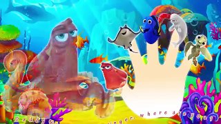 Finding Dory Finger Family Song | Funny Nursery Rhymes for Kids