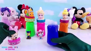 Learn Colors Good to Grow Baby Bottle Clay Slime and Candy Toy Surprises Episodes
