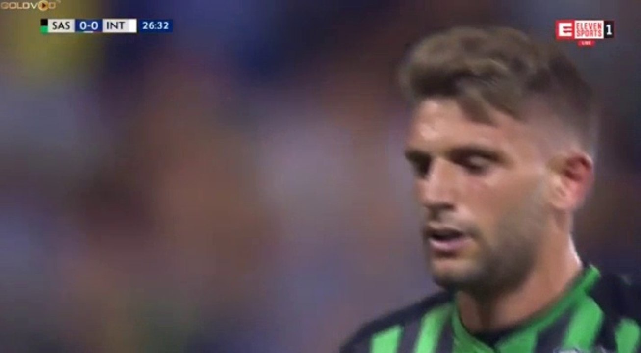 Domenico Berardi  Goal Sassuolo	1-0 Inter 19.08.2018