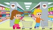 Supermarket | childrens songs | nursery rhymes | kids dance songs by Minidisco