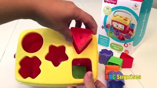 Learning Compilation Video for Kids to Learn SHAPES with Mr Potato Head Egg Surprise Toys