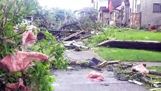Raw Footage : Tornado N Minneapolis Kills, Destroys homes , and Devastate the Hood