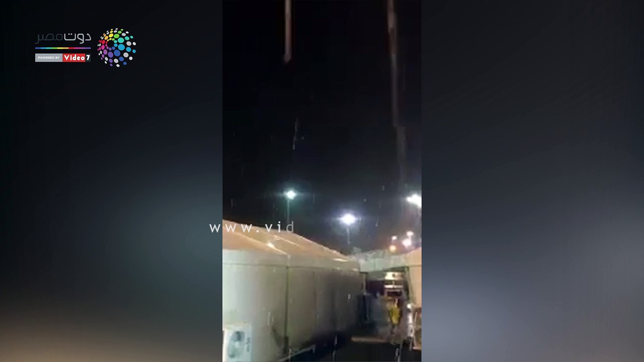 قارئ يشارك صحافة المواطن بمقطع فيديو للأمطار فى عرفات