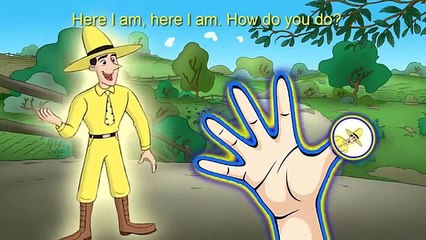 Curious George Finger Family Nursery Rhymes For children Disney Finger