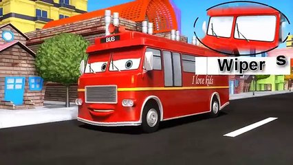 Wheels On The Bus | Family Sing Along Muffin Songs