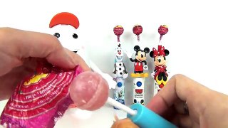 ChupaChups Spin Lollipops with Anna, Olaf, Mickey & Minnie Mouse
