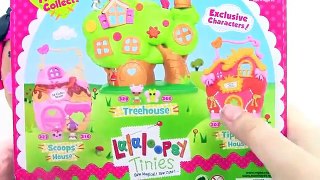 GIANT SURPRISE PLAY DOH EGG! Lalaloopsy Tinies 8 Blind Bags! Scoops House TheToyReviewer
