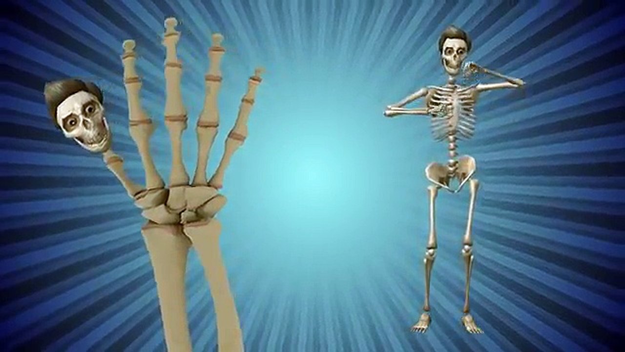 3D Funny Skeletons Finger Family Rhyme | 3D Daddy Finger Song | Animated Nursery Rhyme for