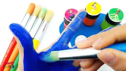 Nursery Rhymes Finger Family Learn Colors Play Doh Disney Princess Mickey Mouse Anna Froze