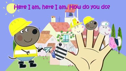 Peppa Pig Professions Finger Family / Nursery rhymes and More Lyrics
