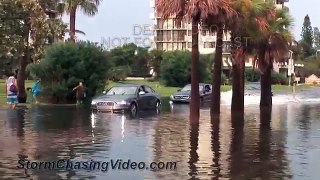 9/11/new Sarasota, FL Flooding and hit and run crash in the flood