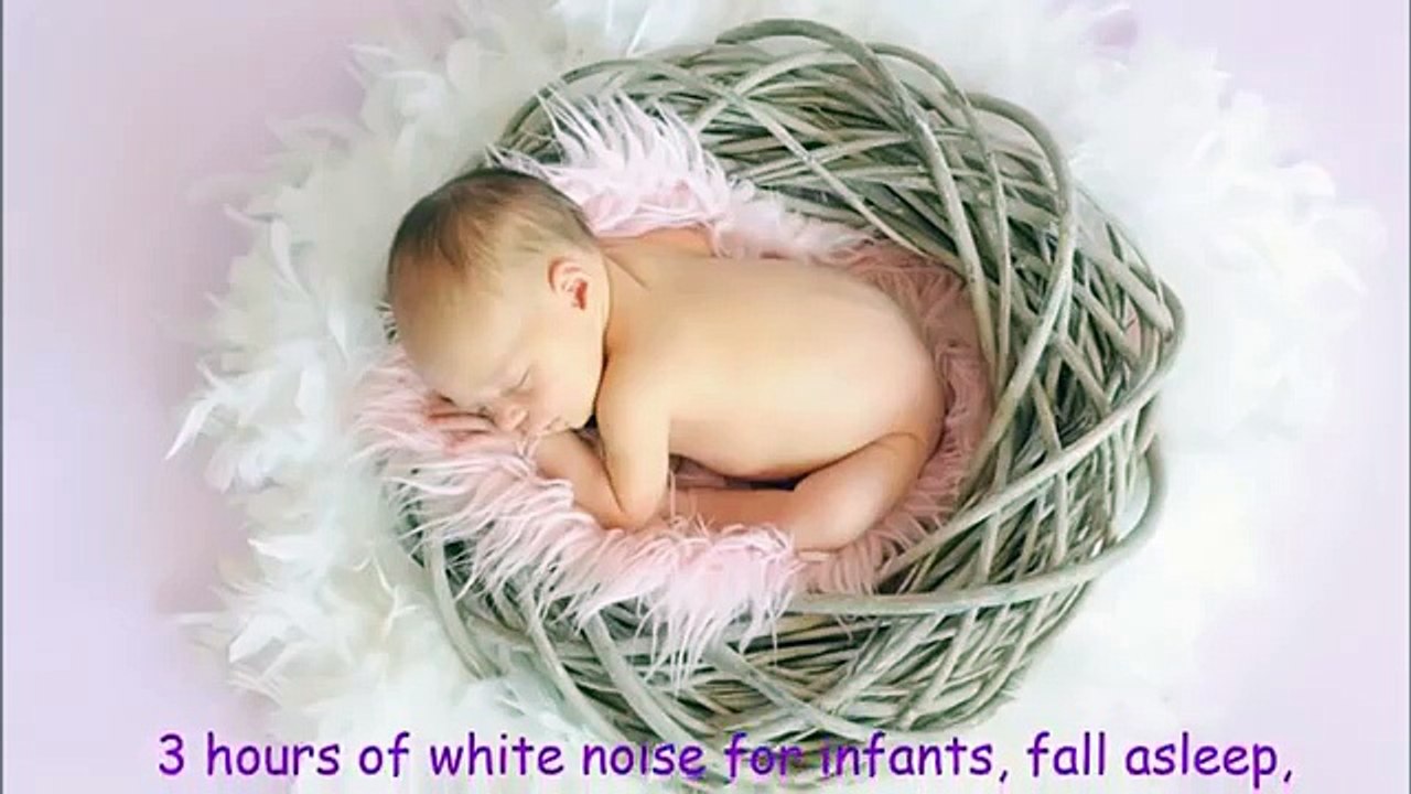 3 hours of white noise for infants, fall asleep, fast calming, study, relax, zen, focus, i