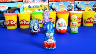 Kinder Surprise Easter Chocolates Thomas And Friends Surprise Eggs Kinder Bunny AMAZING !!