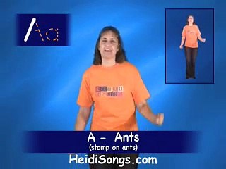 Alphabet Action song Singable Songs for Letters & Sounds