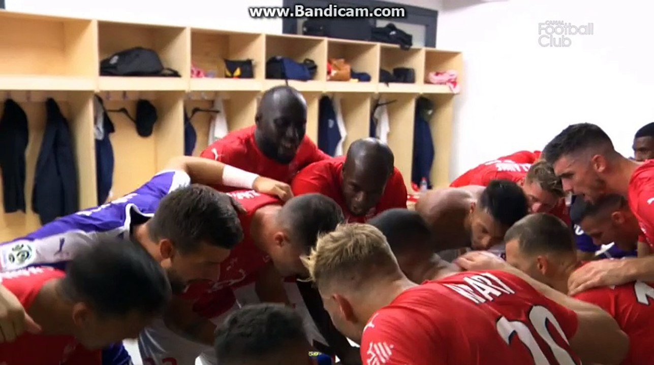 Quelle joie des Nimois qui ont fait tomber l'OM (3-1) ce soir !