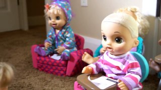 BABY ALIVE Has A Substitute Teacher And Everyone Shares Memories! Baby Alive Videos