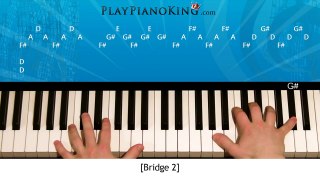 How to Play Someone Like You by Adele on Piano