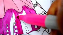 BARBIE Coloring Book Pages ROCK N ROYALS Kids Fun Art Learning Activities Kids Balloons a