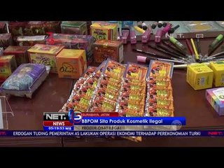 Produk Kosmetik Ilegal Bernilai Milyaran Rupiah Disita - NET 5