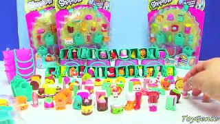 Shopkins SEASON 3 Unboxing 6 12 Packs with POLISHED PEARL Stationary