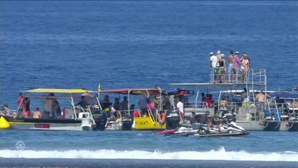 Adrénaline - Surf : Tahiti Pro Teahupo'o, Men's Championship Tour - Semifinal heat 2