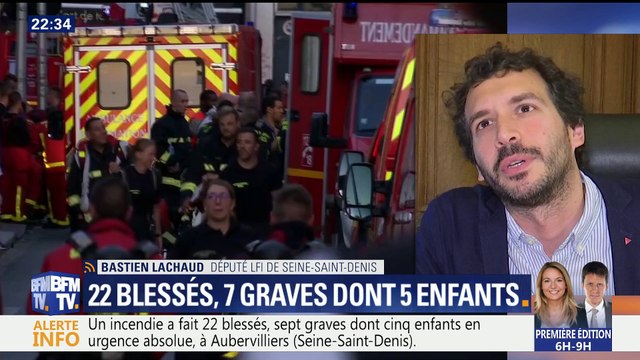 Incendie: cinq enfants grièvement blessées dans un incendie à Aubervilliers